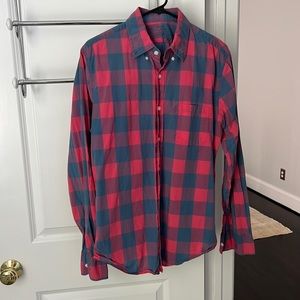 J. Crew 100% cotton light weight shirt in size medium